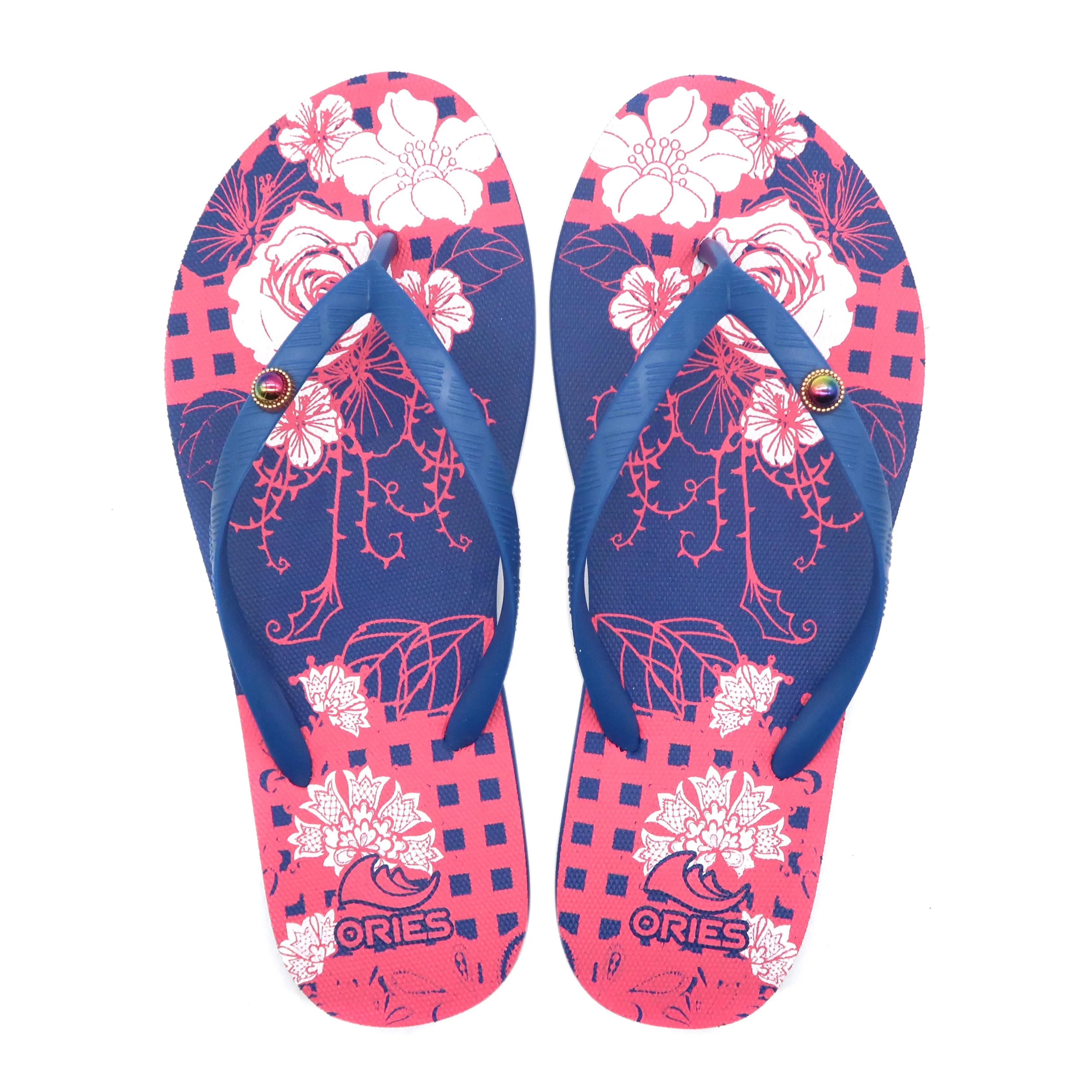 Wholesale Cheap Rubber Women Flip Flops Summer Beach Slipper Sublimation Flip Flop blanks Custom LOGO