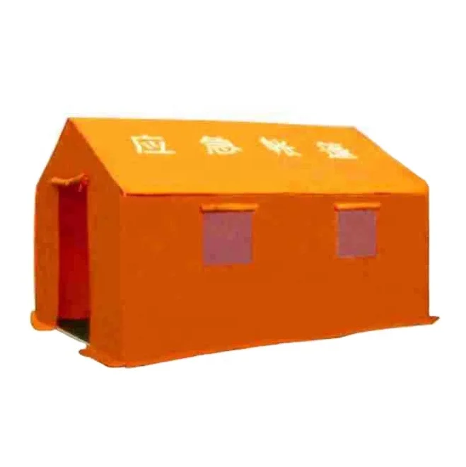 Manufacturers Trailer Easy Canvas Large Tunnel Emergency Camping Survival Relief Tent