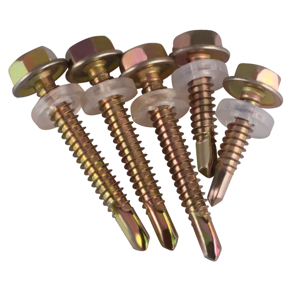 Масса заводская машина шайба винты 12 # цвет оцинкованный саморез с шестигранной головкой