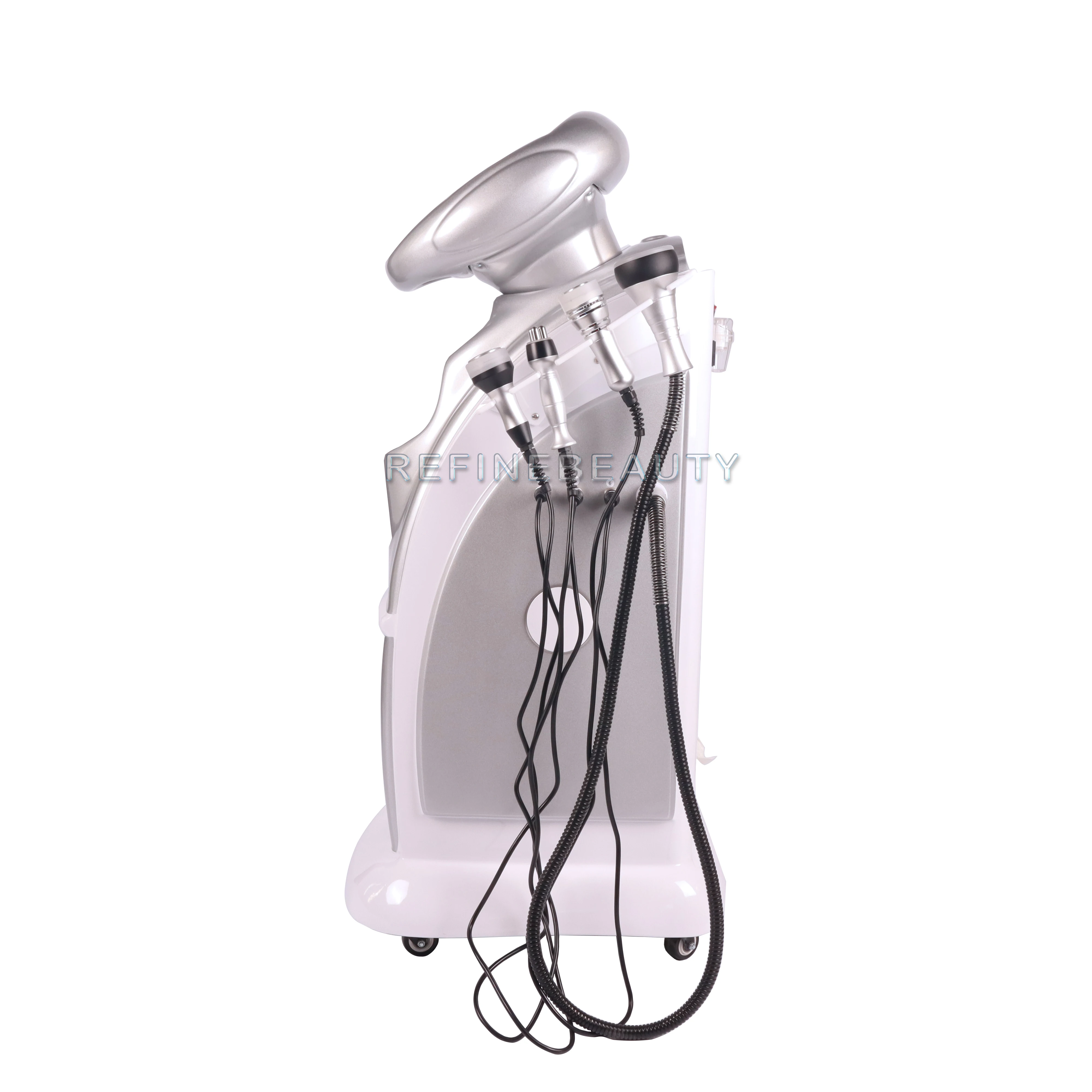 
2021 Factory price 7 in 1 body 80k cavitation tight skin slimming massager management vacuum massage rf beauty machine 