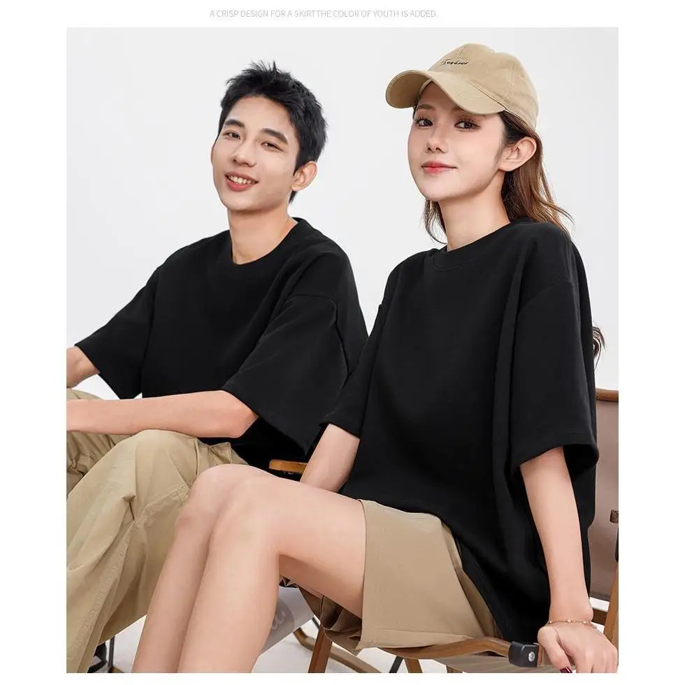 T-Shirt t shirt made in cambodia Vintage White Gym Blank Green Premium For Men Print Summer Spandex Oversized Crewneck T-Shirt