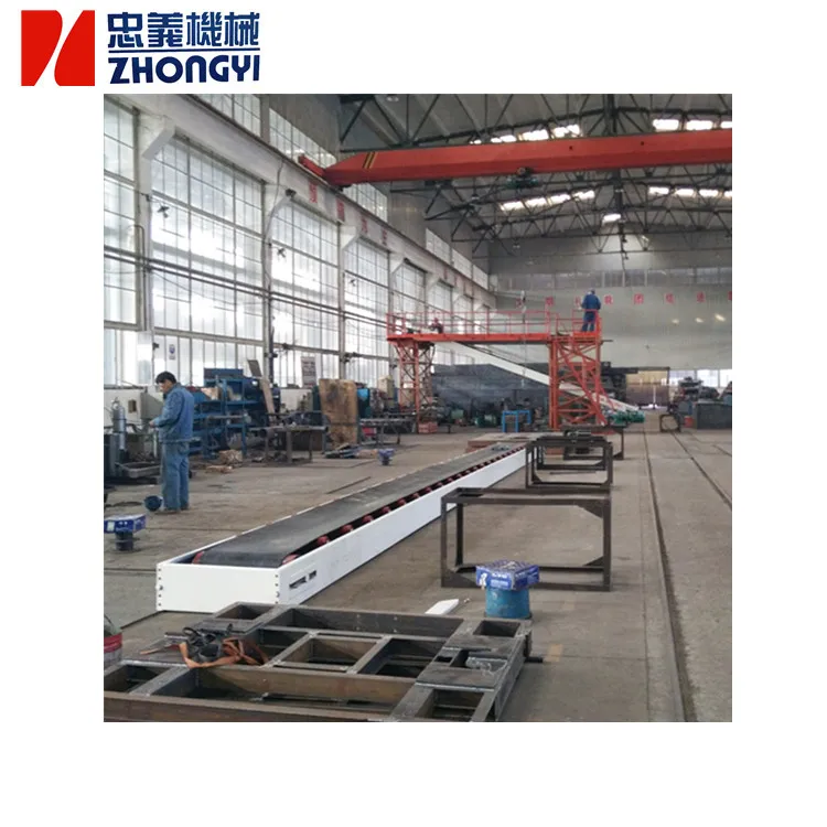 Tangshan Zhongyi Mobile  50kg cement bags loading truck machine