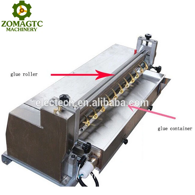 ZM-720C Desktop Book Cover Paper White Jelly Cold Gluing Machine Cold Glue Machine Paper Pasting machine