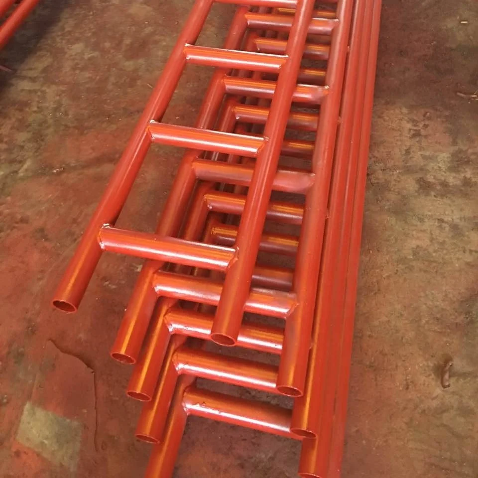 OEM construction Plated HDG Scaffolding Steel Ladder Beam Ladder construction ladder