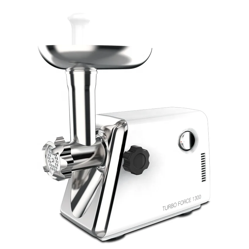 factory directly sale Kitchen appliances electric mini meat grinder 800W  3 stainless steel blades with sausage stuffing