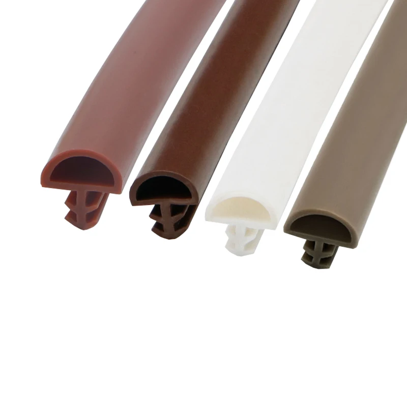 Custom Household Interior Wooden Doors Windows Silicone Pvc Tpe Tpv Flexible Rubber Plastic Seal Strips