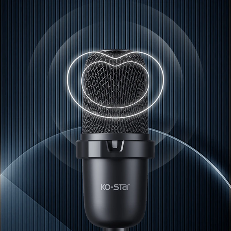 Condenser Sound Recording Microphone USB Desktop Podcast Podcast Microphone voice over for studio recording