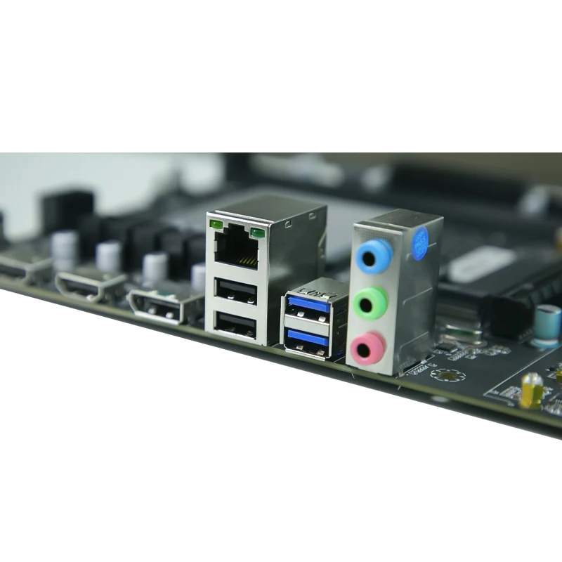 JIESHUO HM570 Motherboard With I5 I7 I9 CPU Processor 64GB(2*32GB) DDR4 Gaming Motherboards