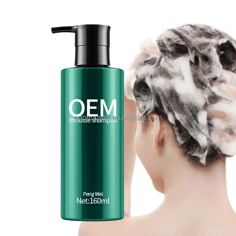 Factory Wholesale cherry hair foam shampoo anti-breakage mousse foam shampoo for easy rinsing dry foam shampoo