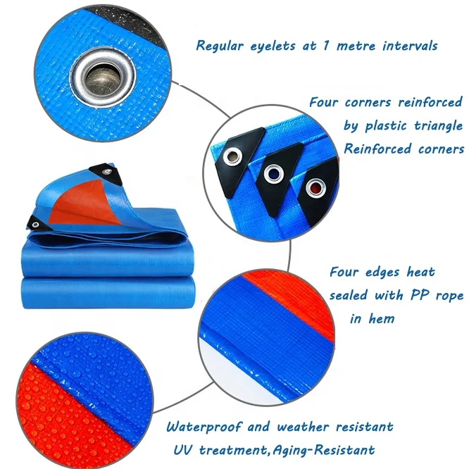 Hdpe Woven Cross Laminated Pe Tarpaulin For Container Tent Truck Cover Tarpaulin