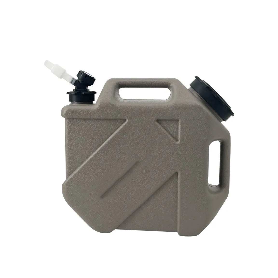 10L Large Capacity Plastic  Outdoor Water Storage Bag Water Tanks Camping Water Bucket with Tap Faucet