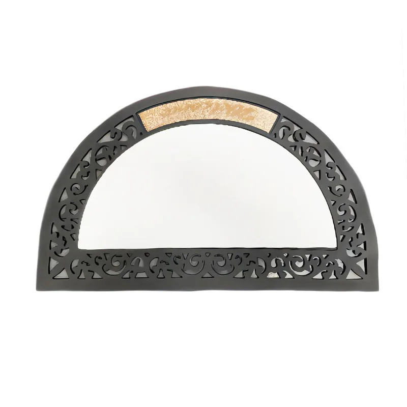 Personalized blank plain white doormat sublimation door mat with non-slip rubber at backside