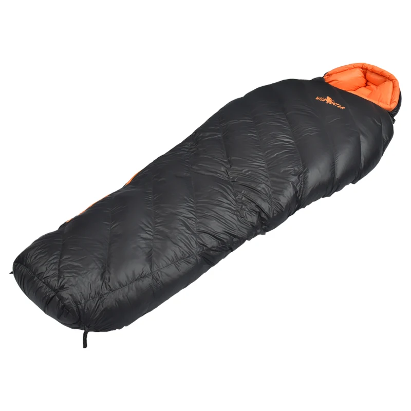 Excellent quality Alightweight mummy sleeping bag Waterproof Portable Goose Down Customized Outdoor Mummy Sleeping Bag