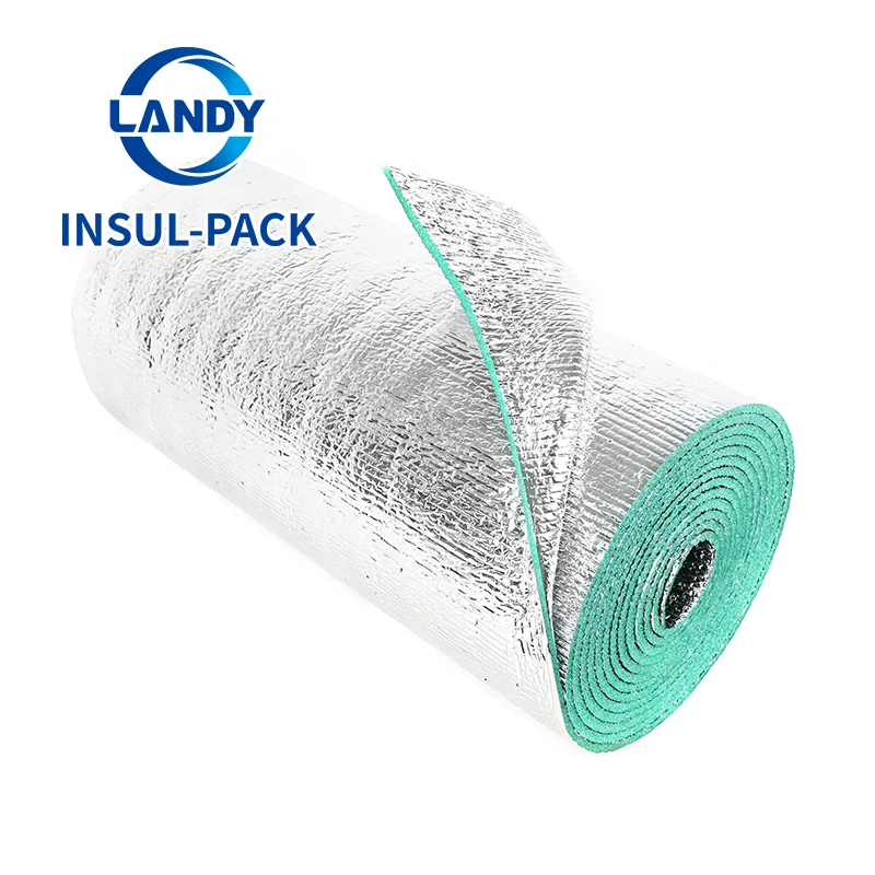 Roof Thermal Radiant Barrier Closed Cell Flexible Foam Aluminum Foil Insulation