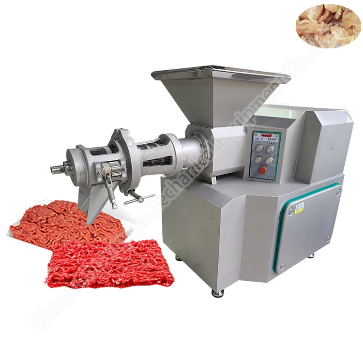 Bone And Meat Separator Machine For Chicken Debone Chicken Machine Frozen Turkey Necks Deboning Machine Chicken