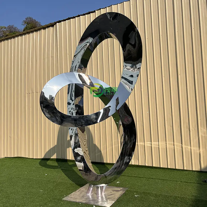 OEM ODM Modern Rcofriendly Outdoor Large Garden Public Metal Crafts Art Abstract Stainless Steel Sculpture
