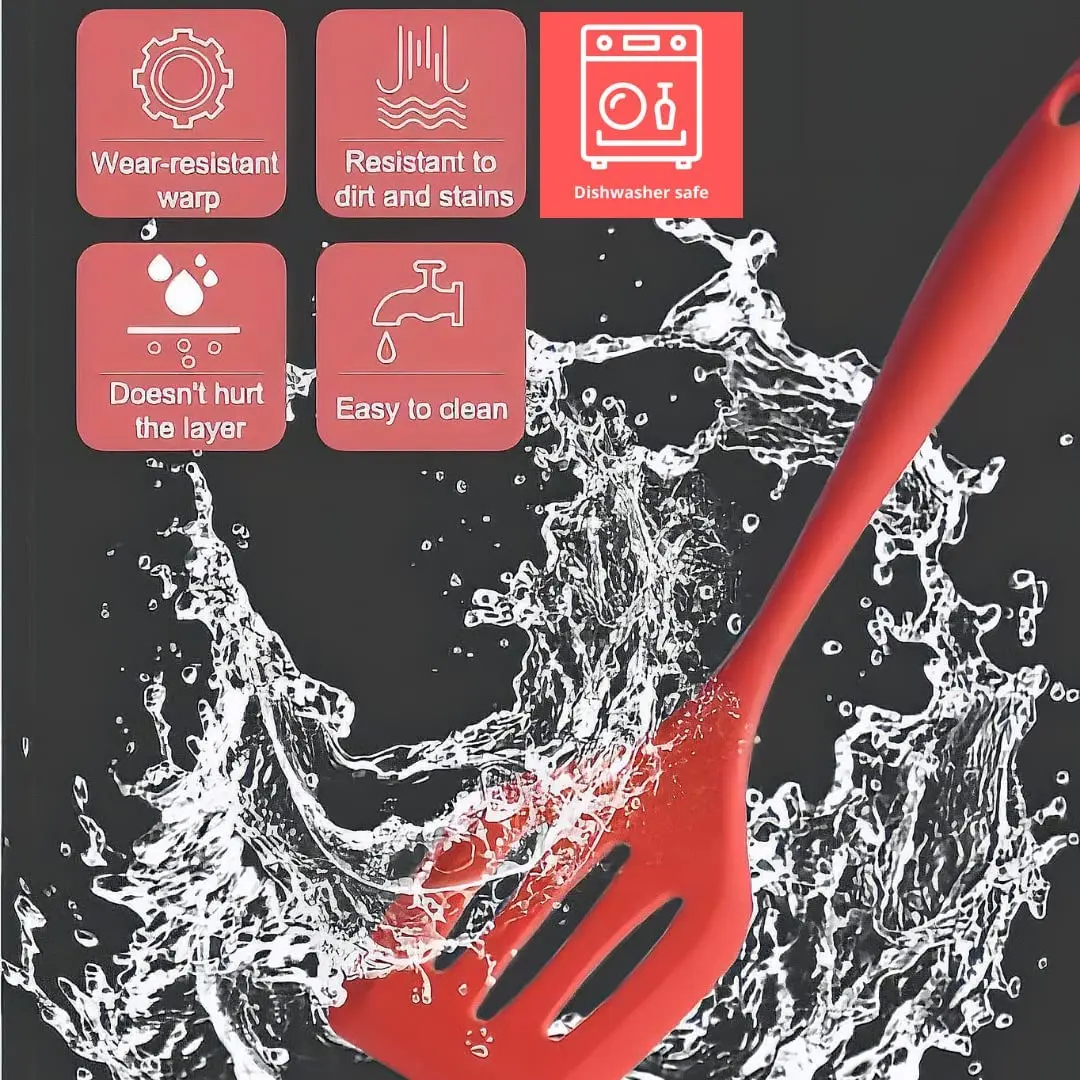 Wholesale Factory Source Kitchen Cooking Utensils Set Silicone Pastry Whisk Spatula Sets