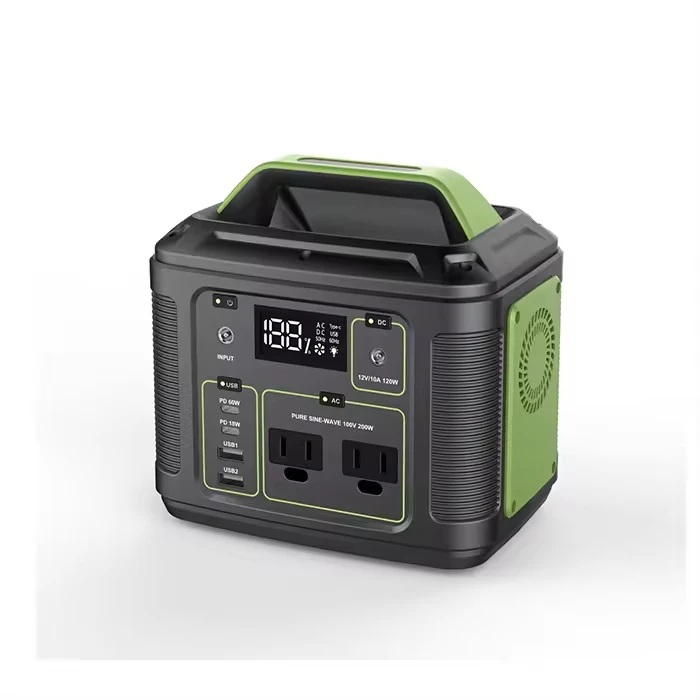 Fast Charging AC DC 200W Mobile Power Supply Home Use Emergency Solar Generator 220v UPS Portable Power Station