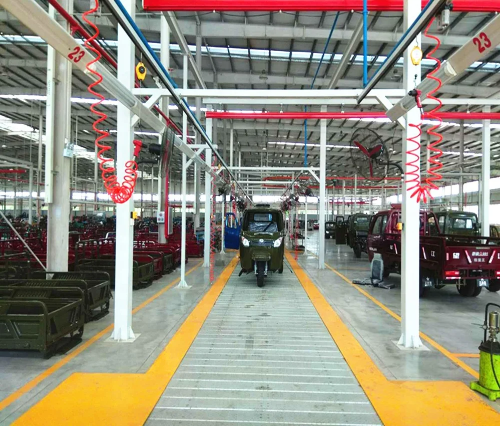 Three wheel vehicle car assembly line