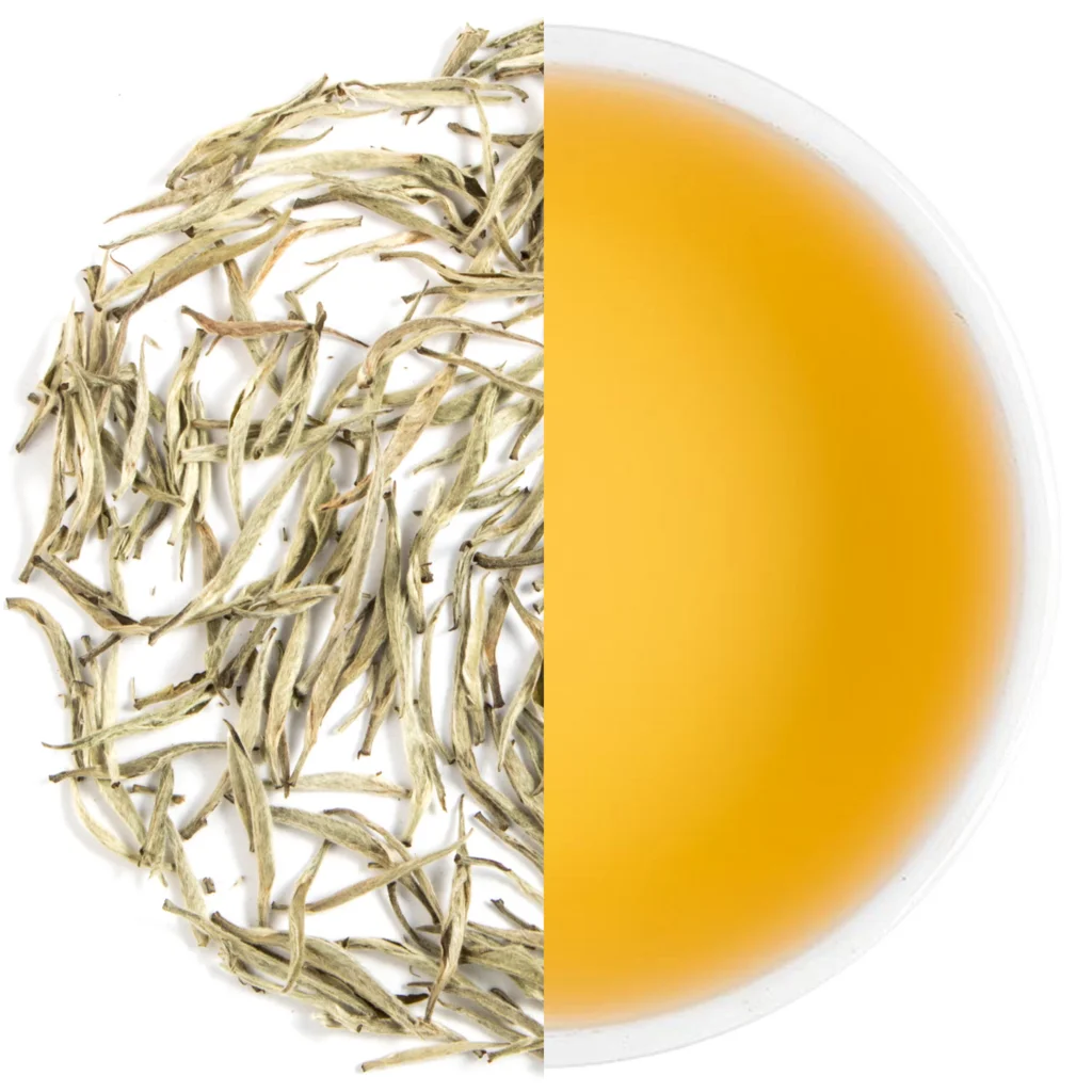 Ceres Certified Dragon Pearl White Peony Aged Fuding Silver Needle Anji White Tea Organic White Tea