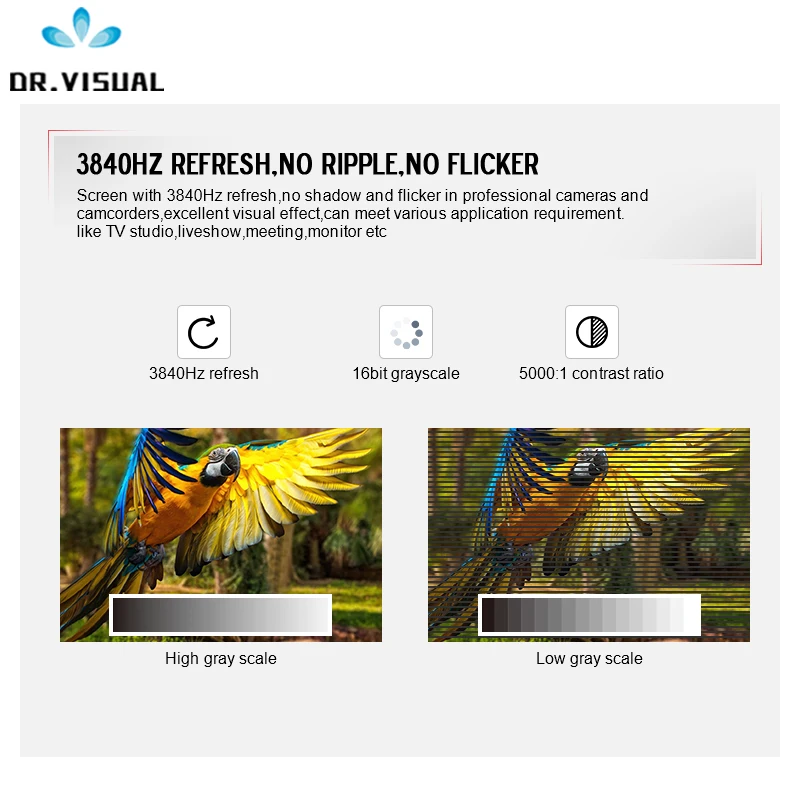 DR VISUAL Magnetic Module Design indoor led display outstanding contrast ratios led curtain display