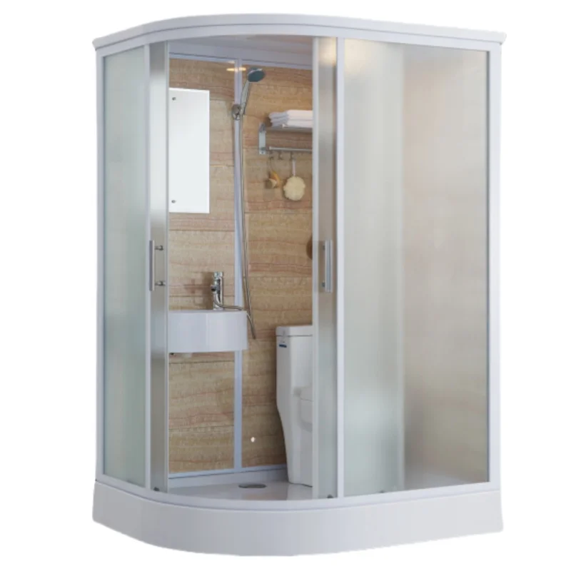 XNCP Prefab Bathroom Unit Outdoor Showertoilet Shower Cabin Backyardwc Toilet Set for Household Use