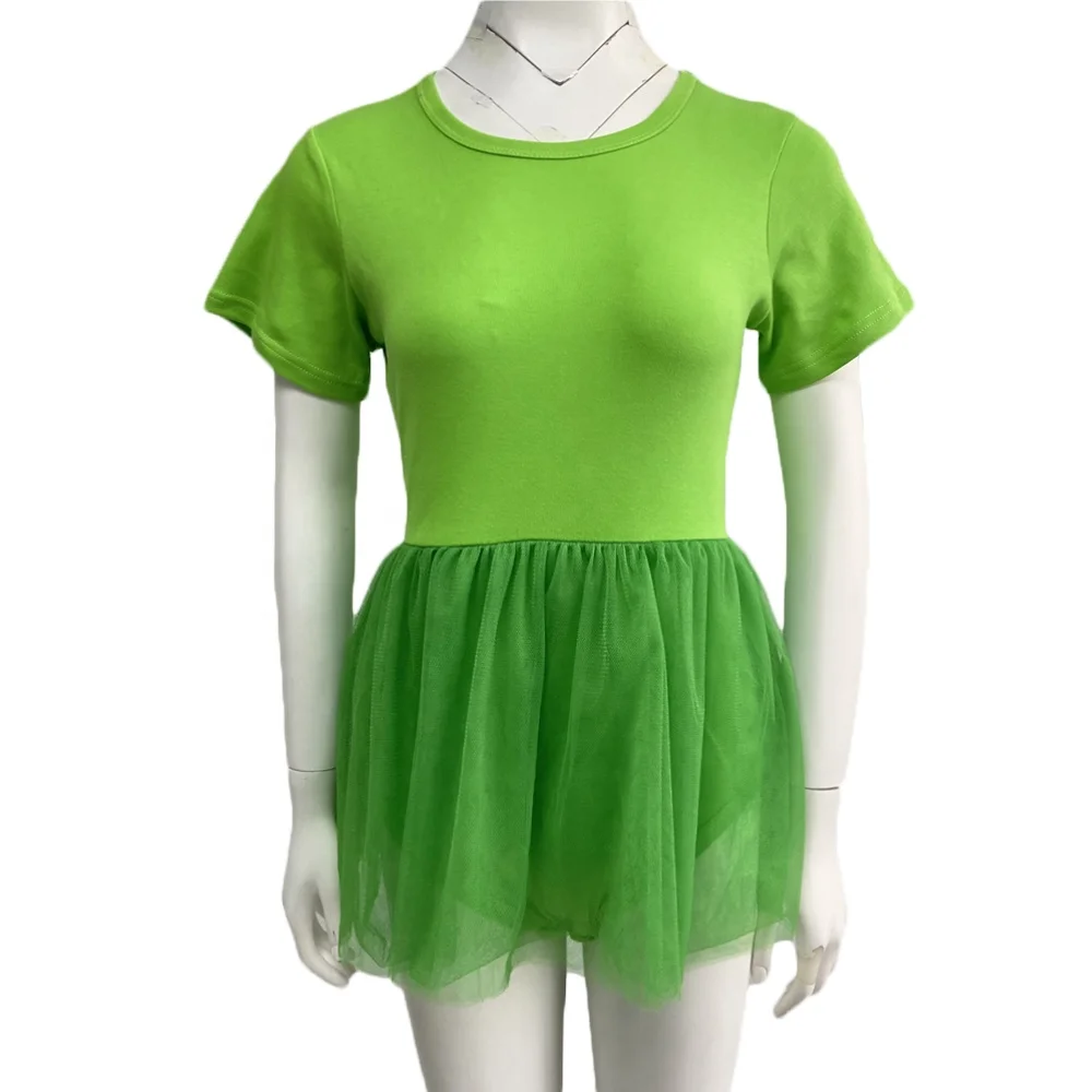 Women Girls Combed Cotton Dance Mesh Skirt Plain Customized Lady Dance Dress Performance Ballet Skirt
