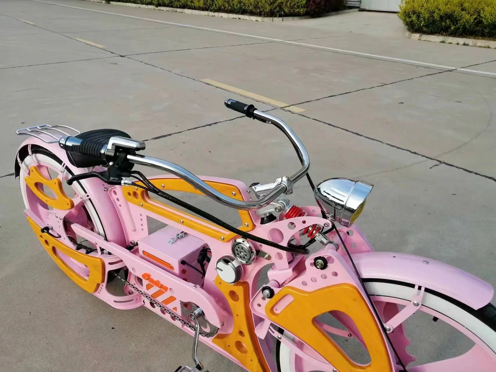 Factory supply vintage cafe racer classic E-motorcycle Electric bicycle(TF-E003)