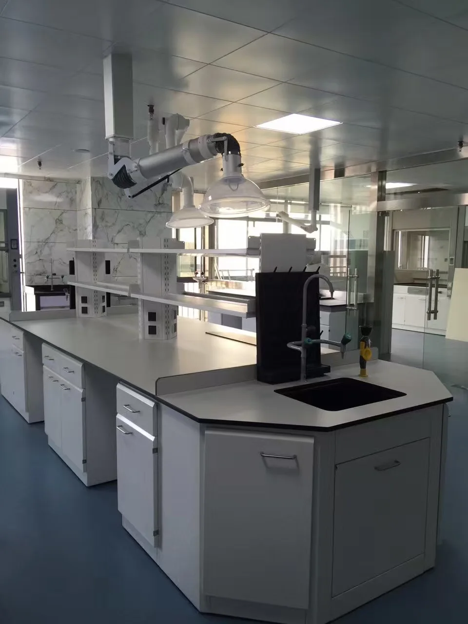 High School Laboratory Work Table Physical Biological Laboratory Furniture