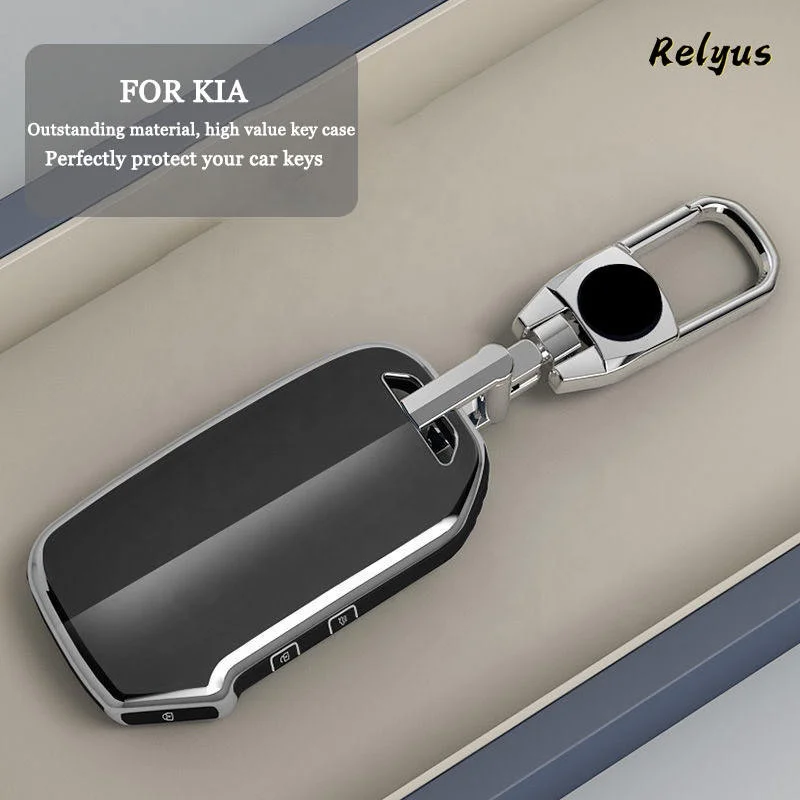 New Tpu Car Remote Key Case Cover Shell For Kia Proceed 2019 K3 Kx3 K5 Kx5 New Sportage Sportage R Optima Telluride Seltos Xceed