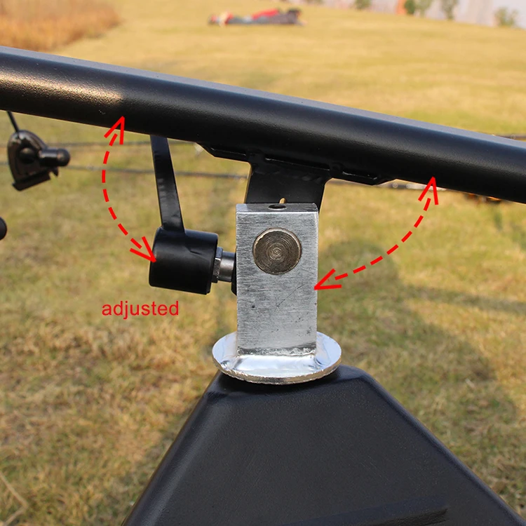 Fishing Rod Holder Adjustable Aluminium Alloy Carp Fishing Rod Pod Stand