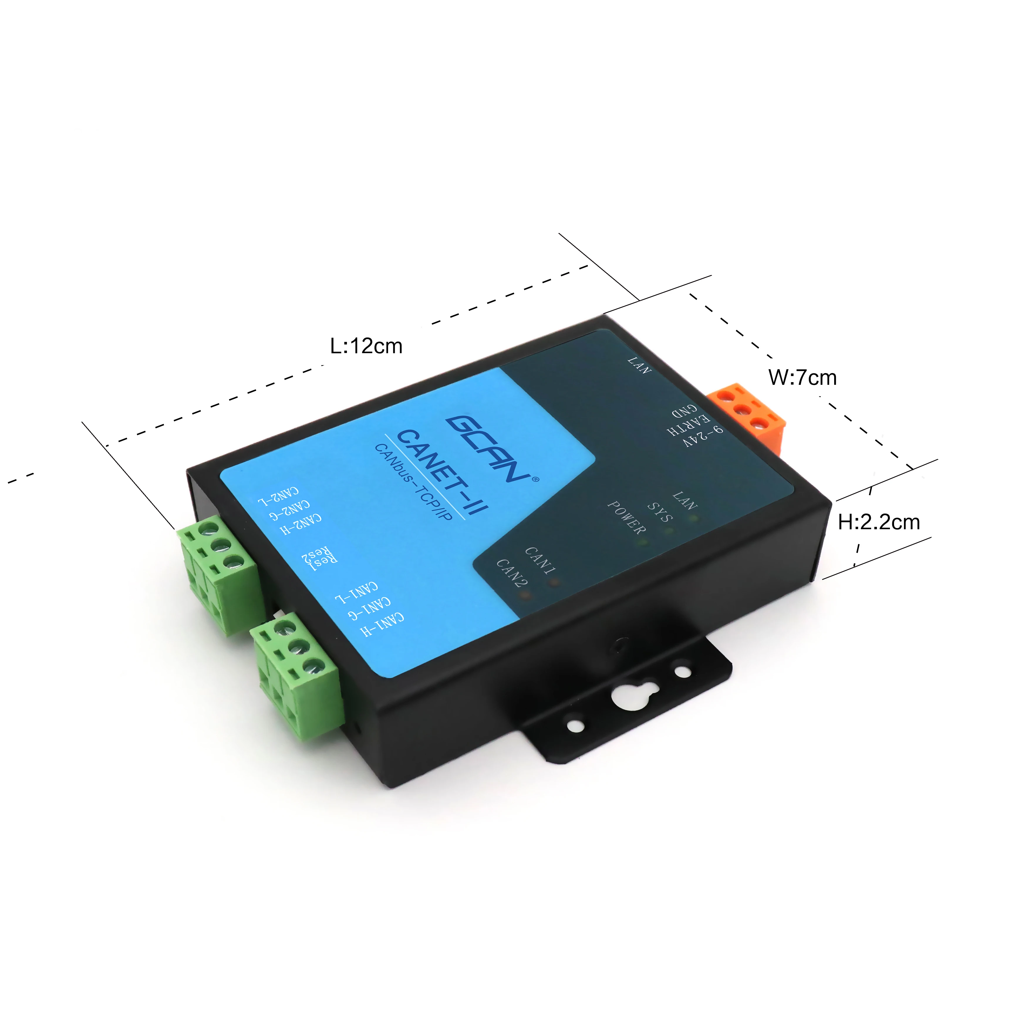 High Quality CAN Bus Protocol Gateway Ethernet Module GCAN-212