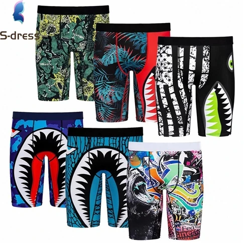 2022 Most Popular Printed Boxers Briefs New Men Shorts Wholesale Vendor Boxer For Plus Size Underwear