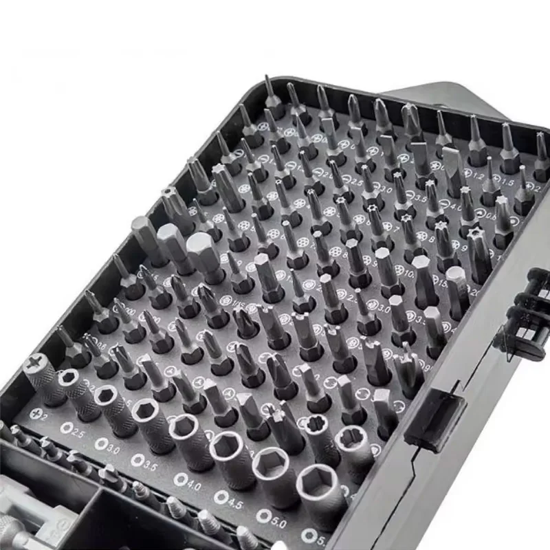 115 in 1 repair kit phone bit mini tools multifunction head torx hex handle precision magnetic screwdriver set