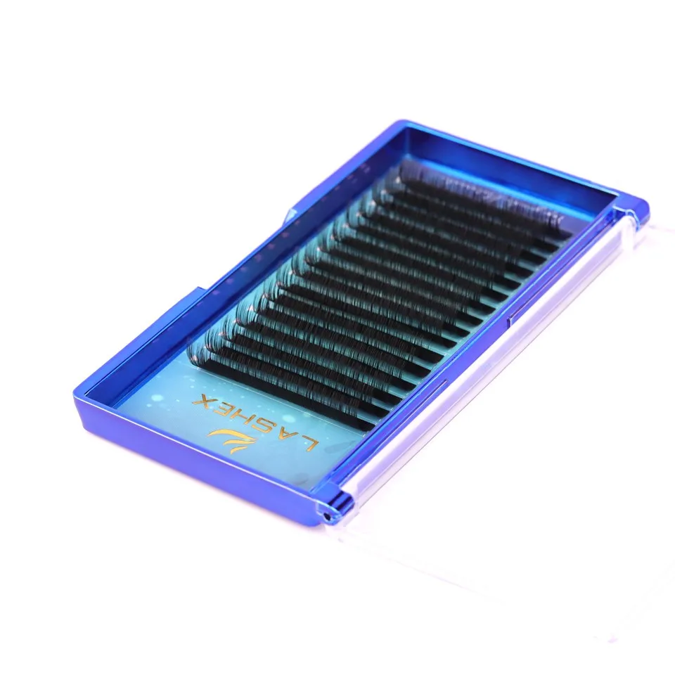 Cashmere mink eyelash extension matte black private label korea pbt eyelash extensions russian volume lash