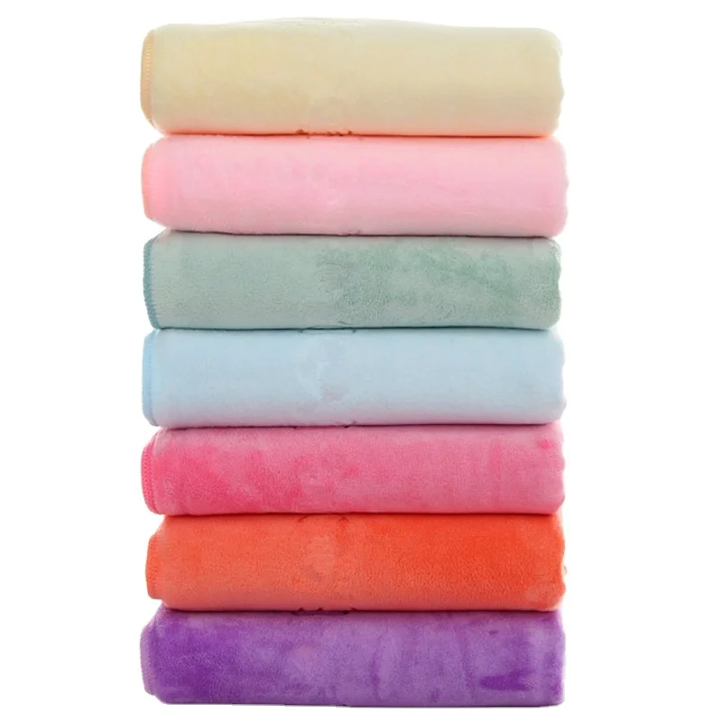 Wholesales Comfortable Creative Variety Bath Microfiber Flannel Towel