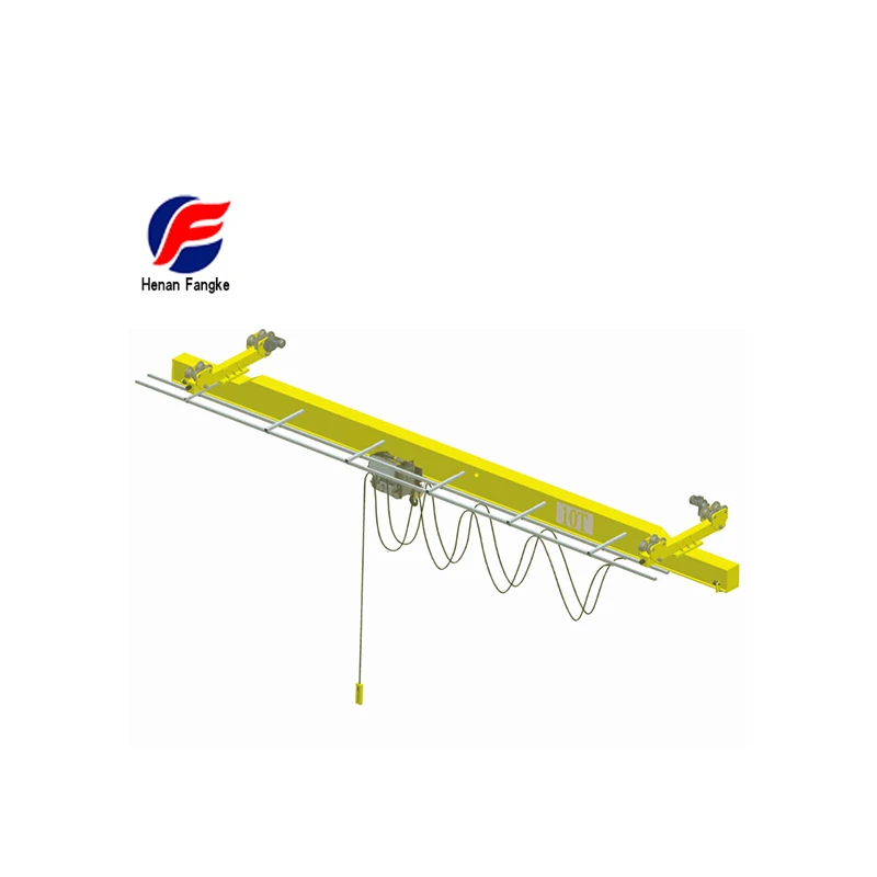 
2Tons 5Tons 10Tons Electric single beam bridge crane Single Girder Electric Hoist Overhead Crane 