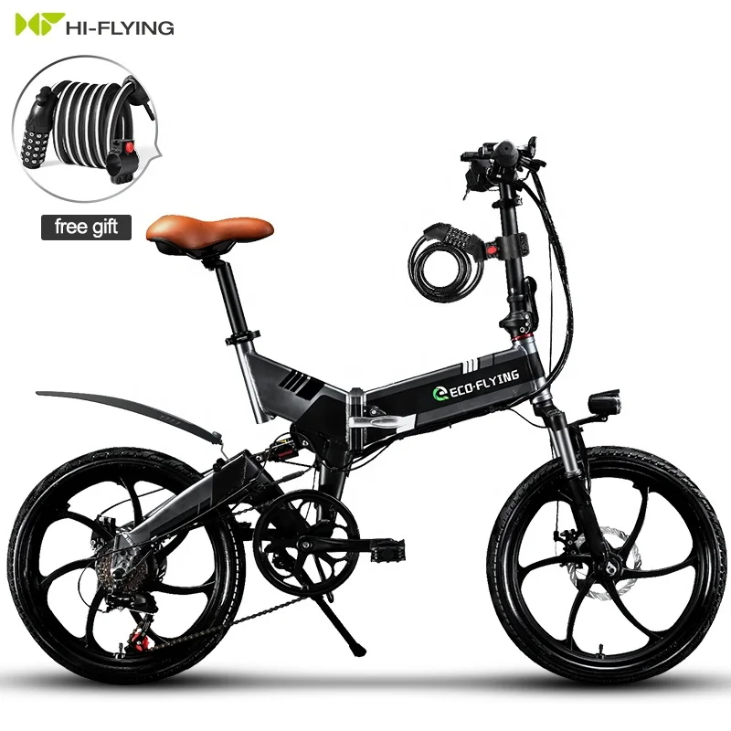 European Warehouse Eco-flying Limited 2 Wheels Electric Bicycle 36V 250W City Adult Electric Bicycle