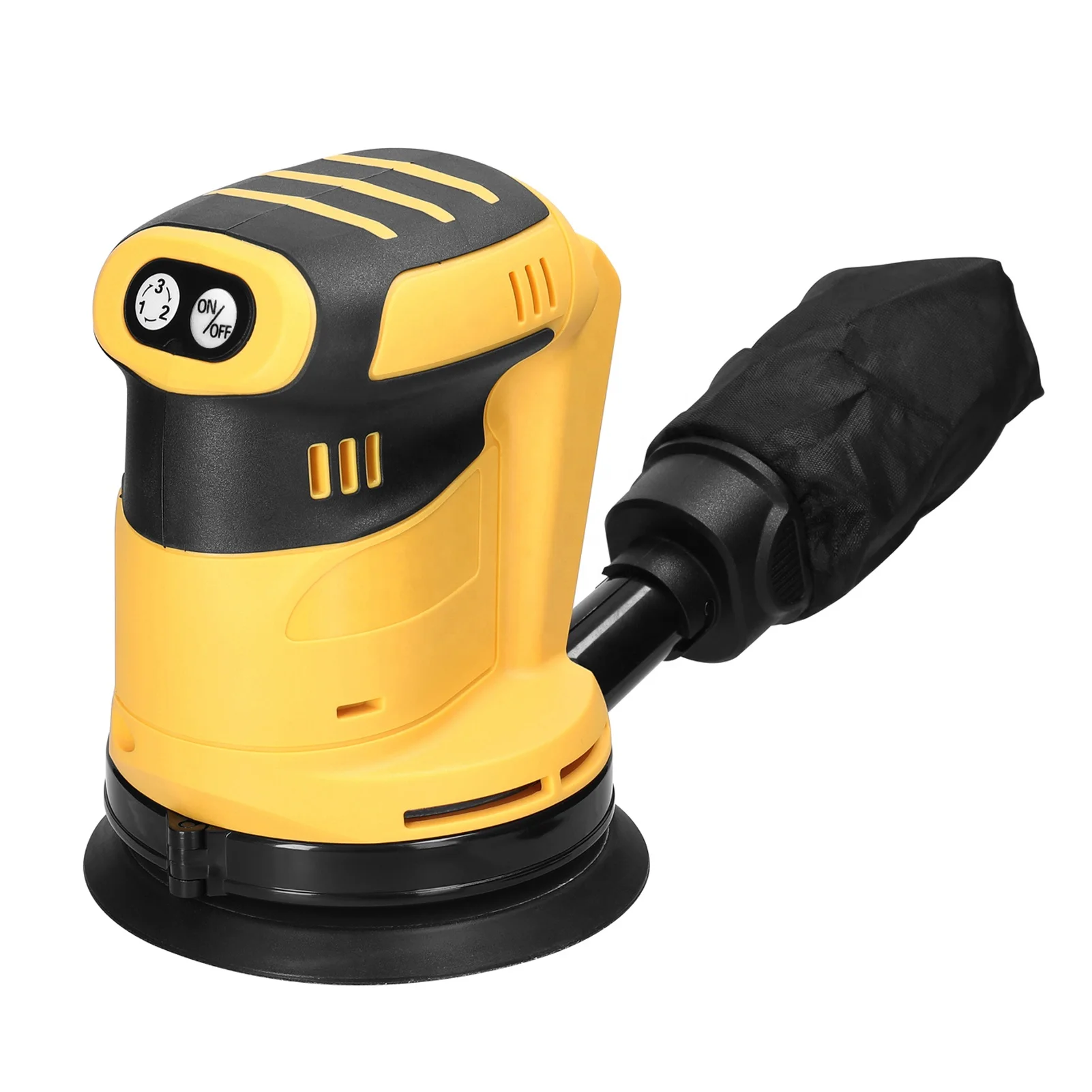 125mm Brush Motor Cordless Orbital Sander Wood Grind Tool Electric Car Polisher Multifunctional Wood Metal Polishing