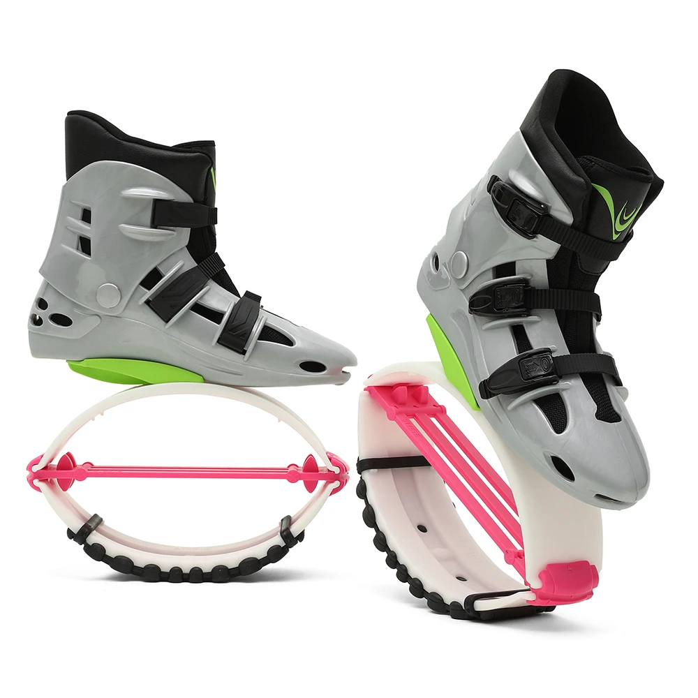 SYUiEE Mixed Colors Ultra Jumps Shoes Gym Dance Anti-Gravity Bounce Boots Adult Sports Fitness Kangaroo Jump Shoes Woman kjxr3