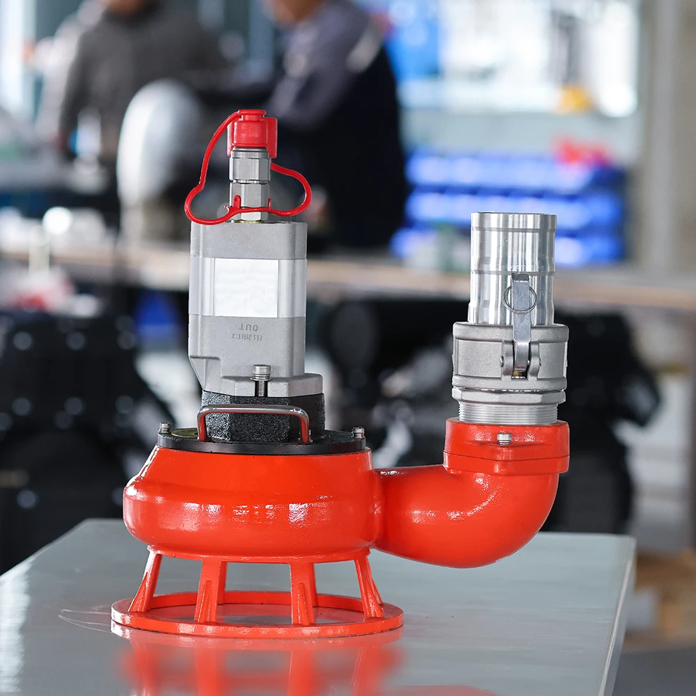 3 Inch High Head Portable Hydraulic Driven Submersible Slurry Pump