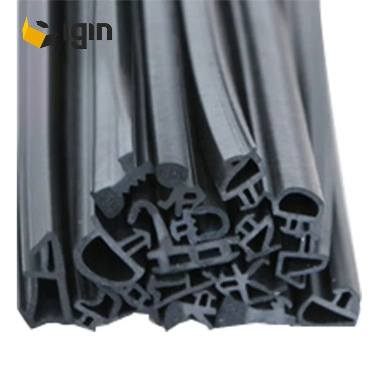 
Industry Extruded Silicone Soft Rubber Seal Gasket Trim Strip For Door Window Auto 