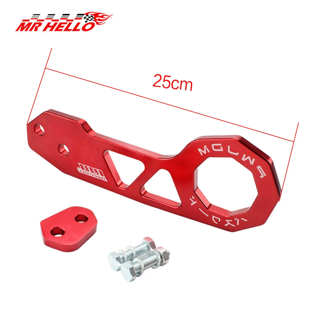 
JDM Tuning Trailer Tow Hook Auto Towing Car Accessories For Universal Racing Car Culture gancho de remolque Tow Hook 