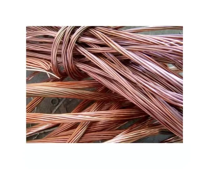 Hot Selling High Purity 99.99% Copper Scrap Wire Non Ferrous Metal  Scrap Copper Wire in Low Price High Quality