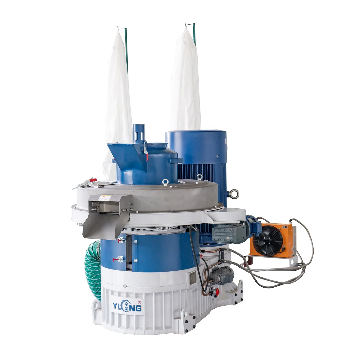 shandong yulong  pellet mill production line for wood pellets