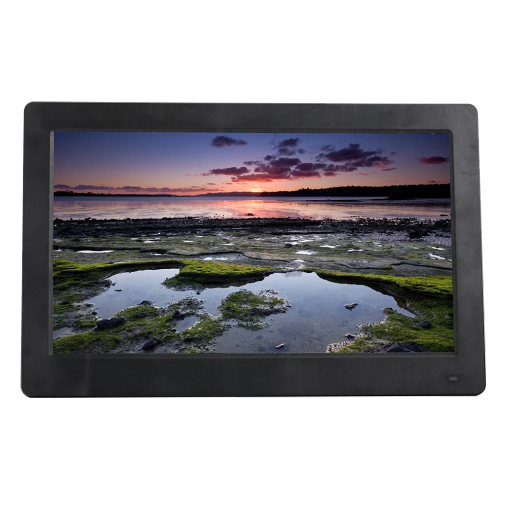 13-inch IPS screen digital photo frame with high-definition input interface.