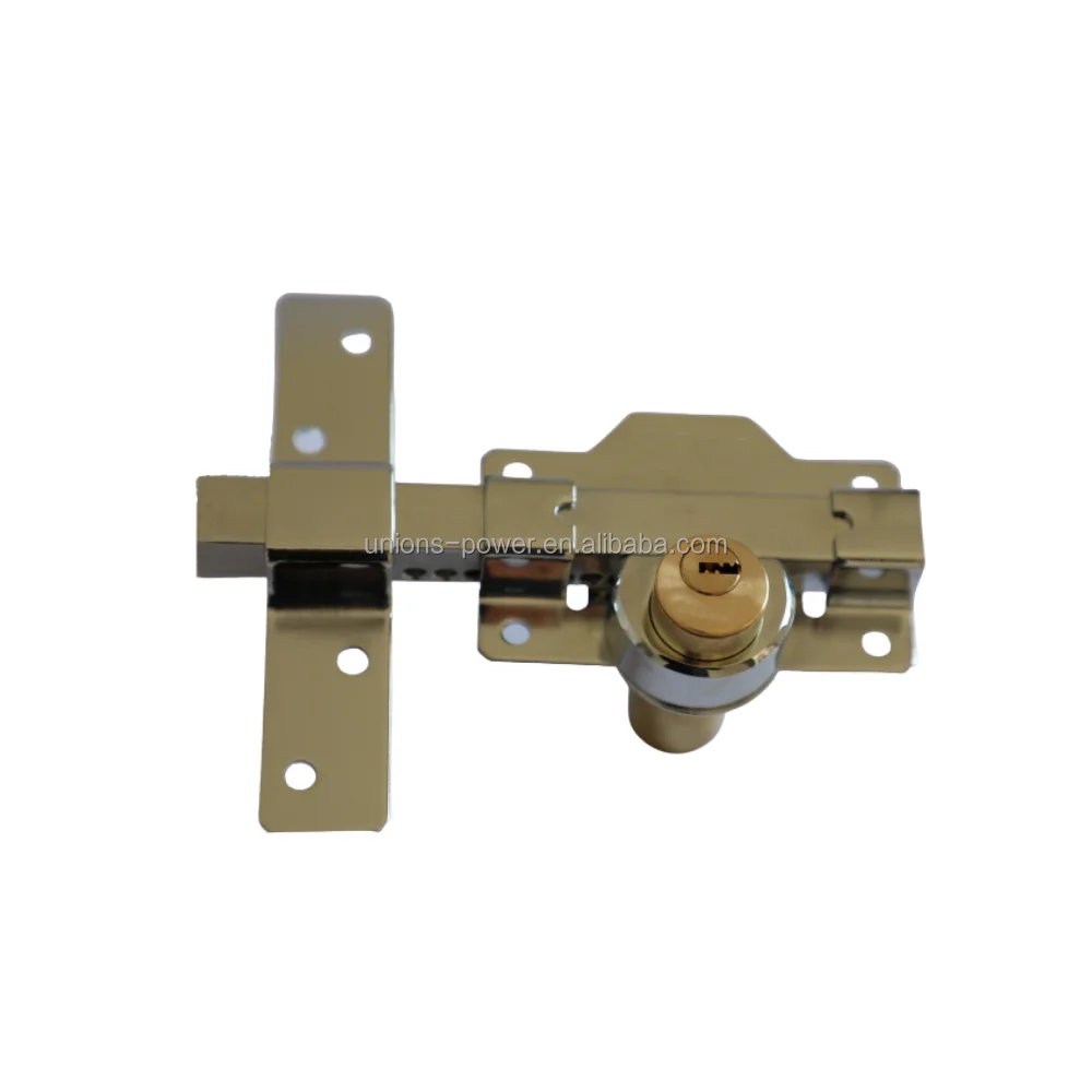 Deadbolt Bar Door Lock Cylinder Mortise Lock Door Hardware Ferreteria South American Bar Lock