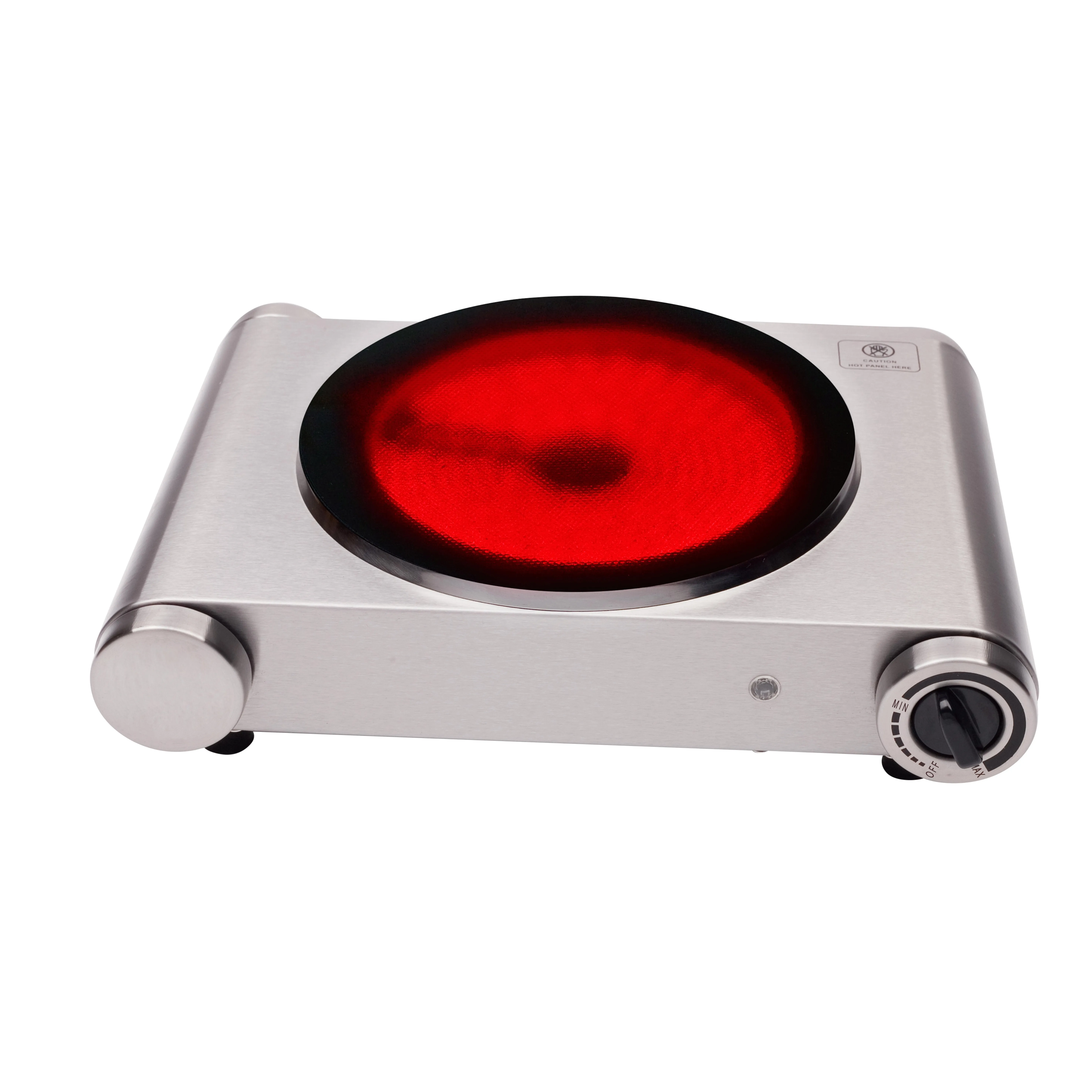 Cooktop Kitchen Silver Heat Infrared Glass Burner White Ceramic Stove Top Electric hotplate