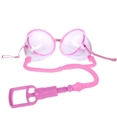 Manual Big Breast Vacuum Pump lifting Chest Beauty Breast Massager Female Breast Enhancement Enlargement Pump with Twin Cup