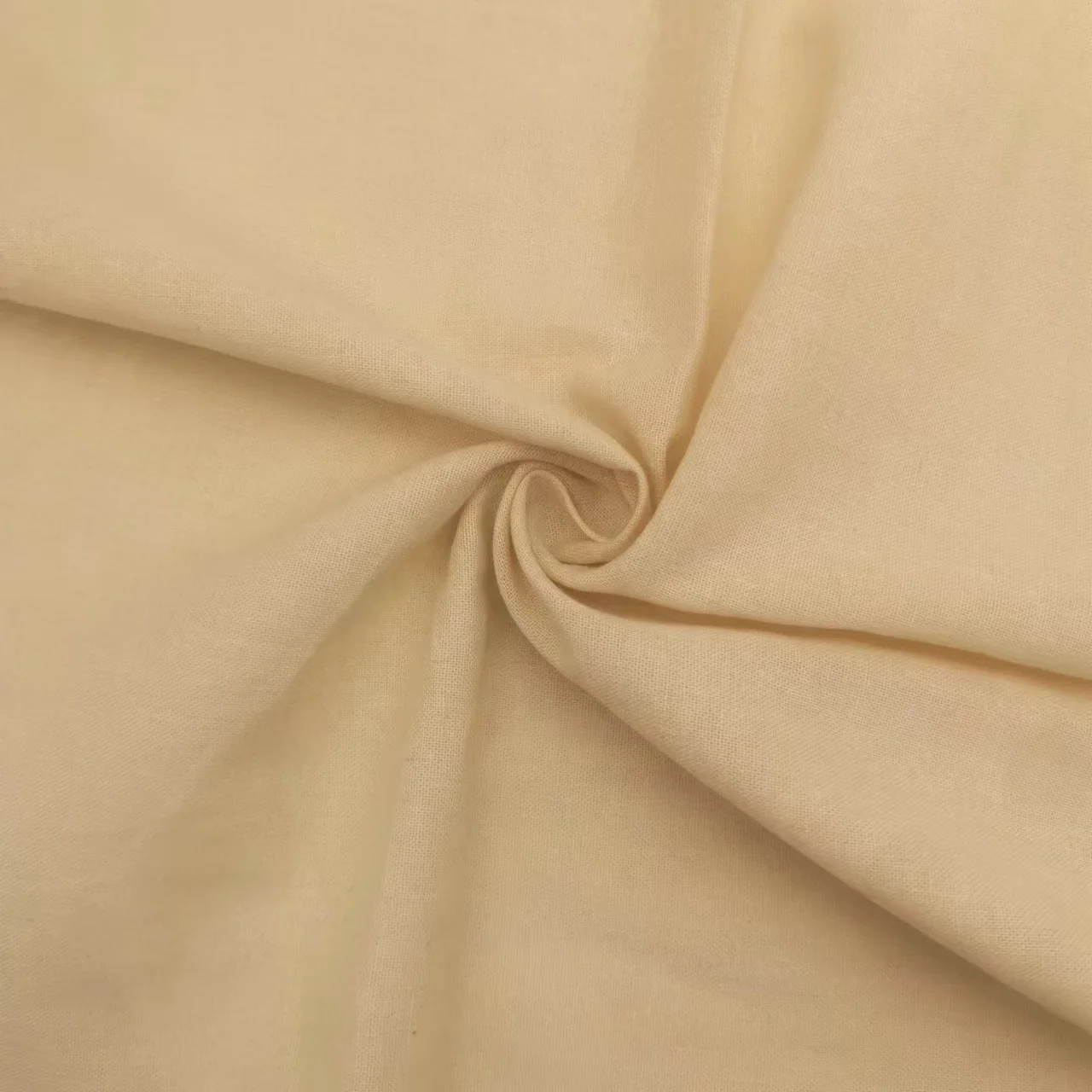 High Quality 100% Cotton Faux Linen fabric Look Gauze Plain Woven Breathable Fabric For Dress And T-shirt